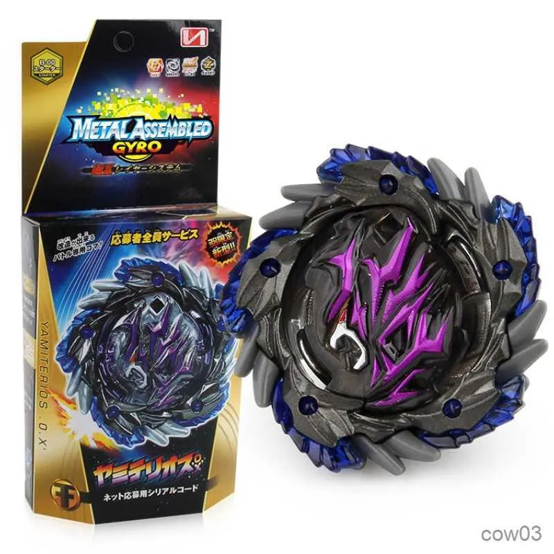 4D Beyblades TOUPIE BURST BEYBLADE Spinning Top Lanceur Spinning Top Toy B-00 Dark Sky Photo Battle Top with Sword Shape Launcher YH2045 R230715