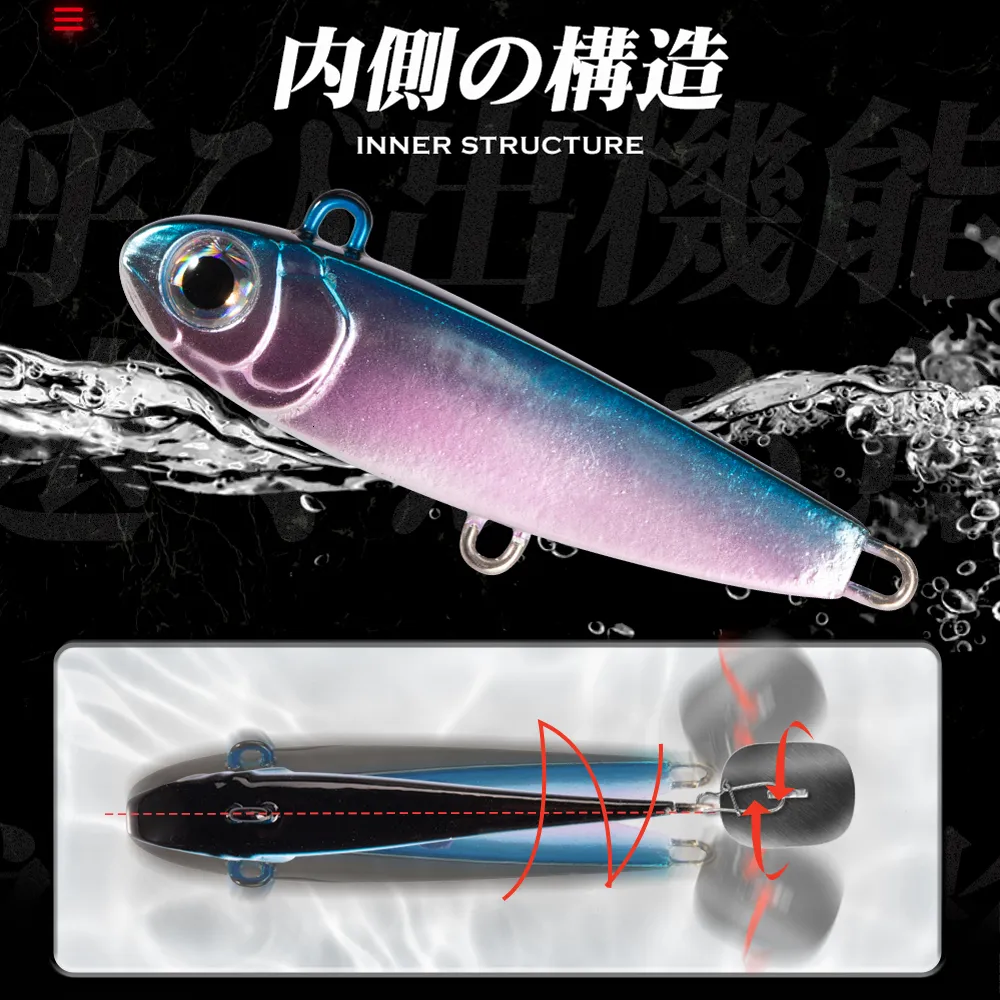 Hunthouse Violent Tail 2.0 Jigging Lure Spoon Skining Bait Casting