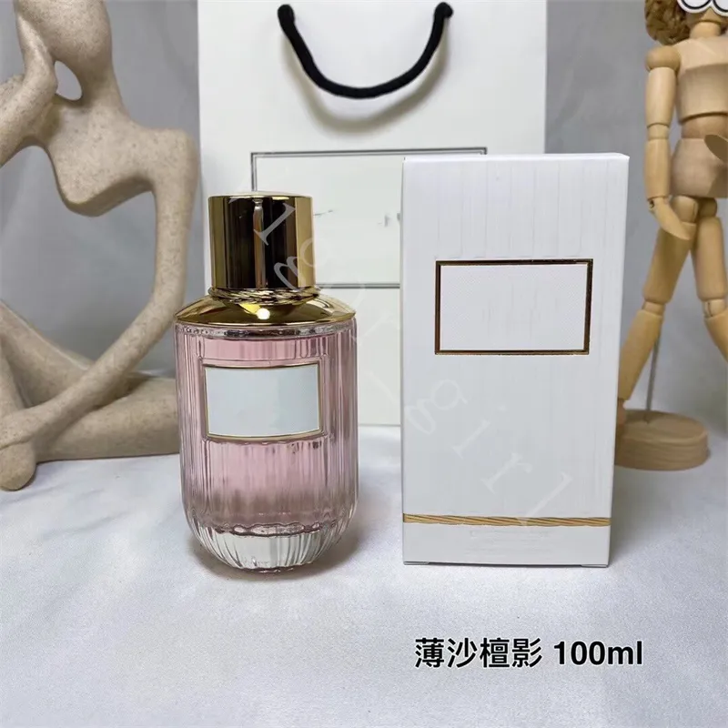 2023 Nowy zapach 100 ml luksusowa marka Kobiety mężczyzn Perfume 6 Style Radiant Mirage Desert Eden Infinite Sky Dream Zwroty Sensous Stars Tender Light 7a Wysokiej jakości perfumy