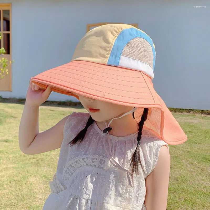 Berets Kids Sun Hat Summ