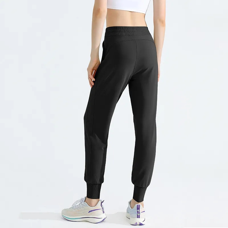 AL0LULU femmes sport pantalons de Yoga avec poches taille haute mode pantalon décontracté course formation Fitness Pants2793
