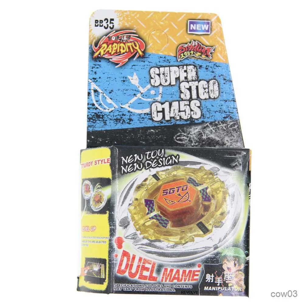 4D Beyblades TOUPIE BURST BEYBLADE FLAME SAGITTARIUS SPINNING TOP IN METALLO BB-35 4D R230715