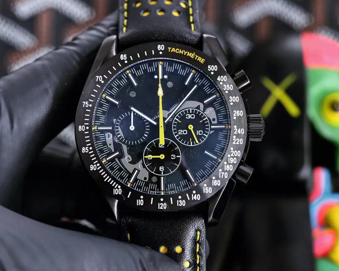 Mens Watch 45mm Size Precision Steel Case Multifunctional Quartz Movement Watch From 63 36 DHgate