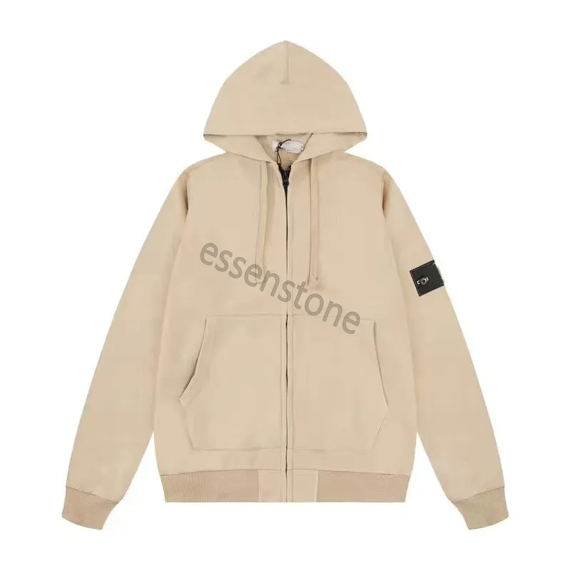 Męskie bluzy bluzy męskie projektant Stones Island Hoodies Pullover Crewneck Men Men Hoodie Zapip Kurtka