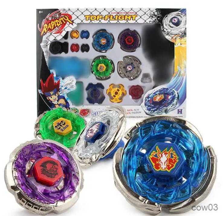 4d System Beyblade Metal Spinning Set Includes 4D 4 Gyro Fight