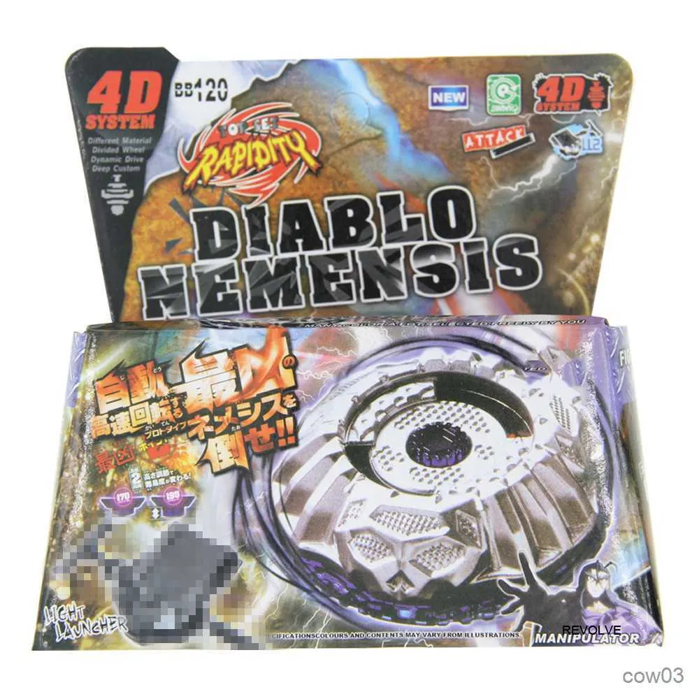 4D Beyblades TOUPIE BURST BEYBLADE Kreisel Gyroskop Booster BB120 Gold Masters Launcher Ripcord Drop Shopping R230715