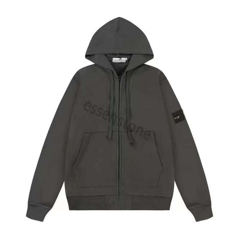 Heren Hoodies Sweatshirts Heren Designer Stones Island Pullover Ronde hals Heren Hoodie Rits Jas Snoep Hoody Casual Lange mouw Merk Letter Mode St J3v0