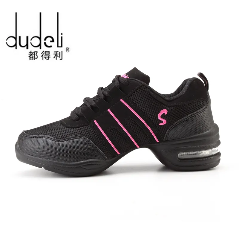 Zapatos de baile Zapatos de baile para mujer Característica deportiva Danza moderna Zapatos de jazz Suela blanda Aliento Zapatos de baile Mujer Vals Zapatillas de deporte Tamaño 28-44 230715