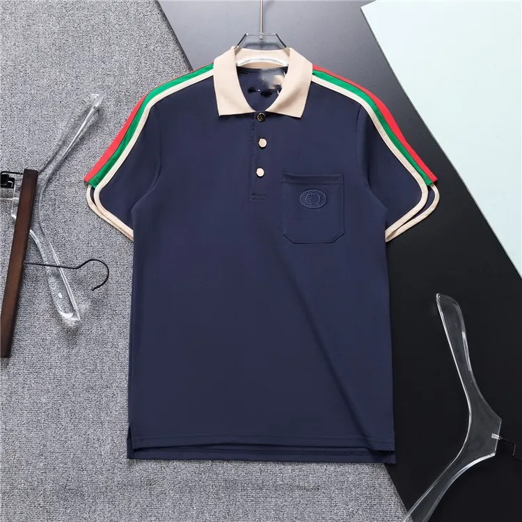 Hot Sale Men's Fashion Designer T-shirt à manches courtes Summer Designer New POLO Shirt