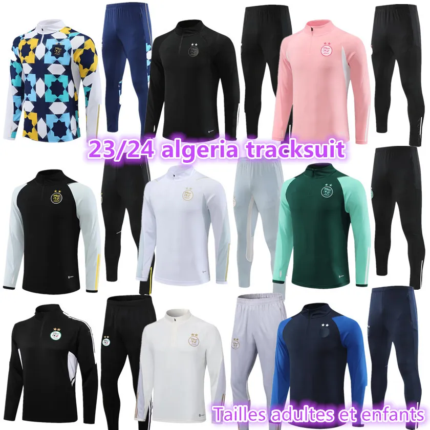 2020 2021 Algerien Trainingsanzug für Erwachsene MAHREZ Fußball 20 21 BOUNEDJAH Survetement Maillot de Foot FEGHOUL Sportswear Fußballtrainingsanzug