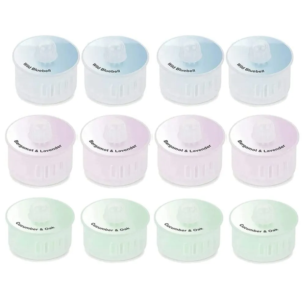 Tampons de sol Pièces 12Pack Parfum Capsules Désodorisant pour ECOVACS Deebot T9 MAX Power AIVI Accessoires 230714