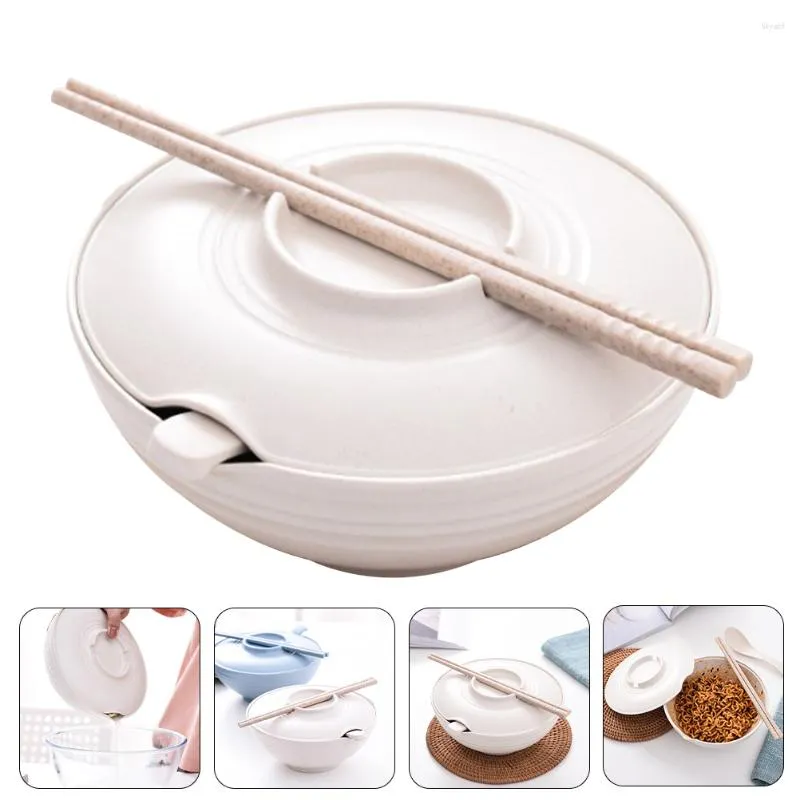 Bowls Instant Noodle Bowl Soup Sushi Rice Ramen Chopsticks Noodles Japanese Style