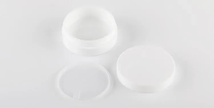 50 ml pusty plastikowy słoik z pokrywką kosmetyczne pojemniki na opakowanie do maski piękności krem ​​do rąk topowa jakość