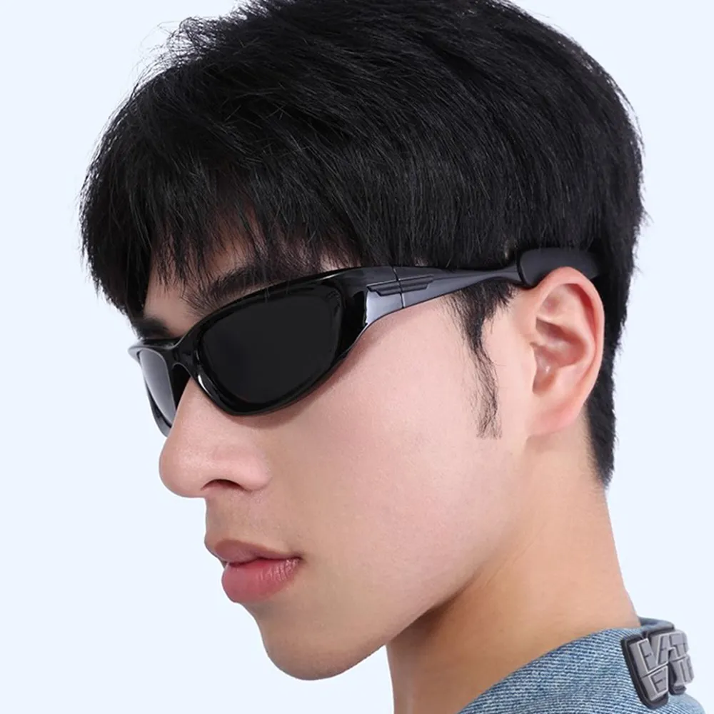 Cyberpunk Y2k Sports Sunglasses For Women And Men Green And