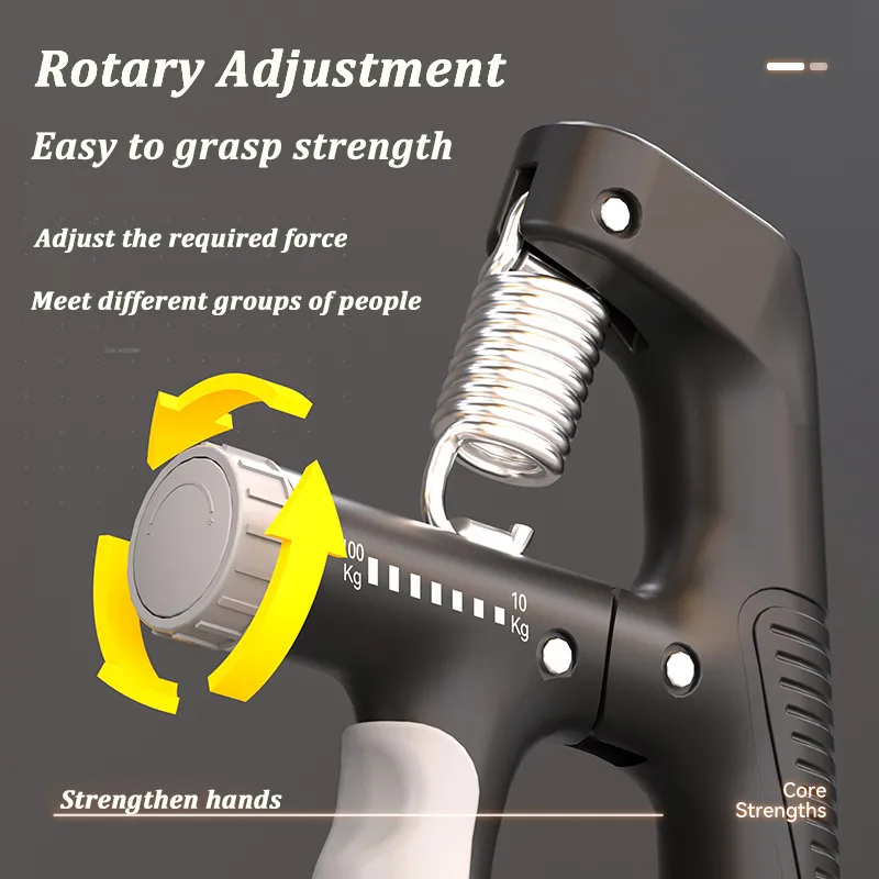 Adjustable R Type Hand Grip 40 Kg For Power Exercise And Muscle Training 10  100Kg Capacity With Heavy Gripper, Finger Pinch, And Carpal Support From  Ping07, $12.95