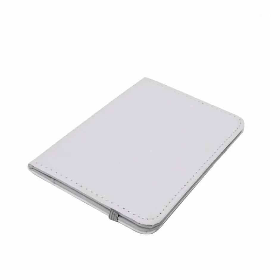 Entier 10pcs / lot bricolage sublimation blanc presse à chaud peinture couverture souple porte-passeport couverture passeport fournitures Gift12290