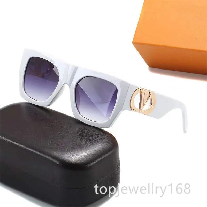 Gafas de sol para hombre Gafas de sol de diseñador para mujer Gafas de sol de ciclón negro Marco transparente Antirreflejo Fotocromático Marca Color mezclado Retro Gafas de sol clásicas