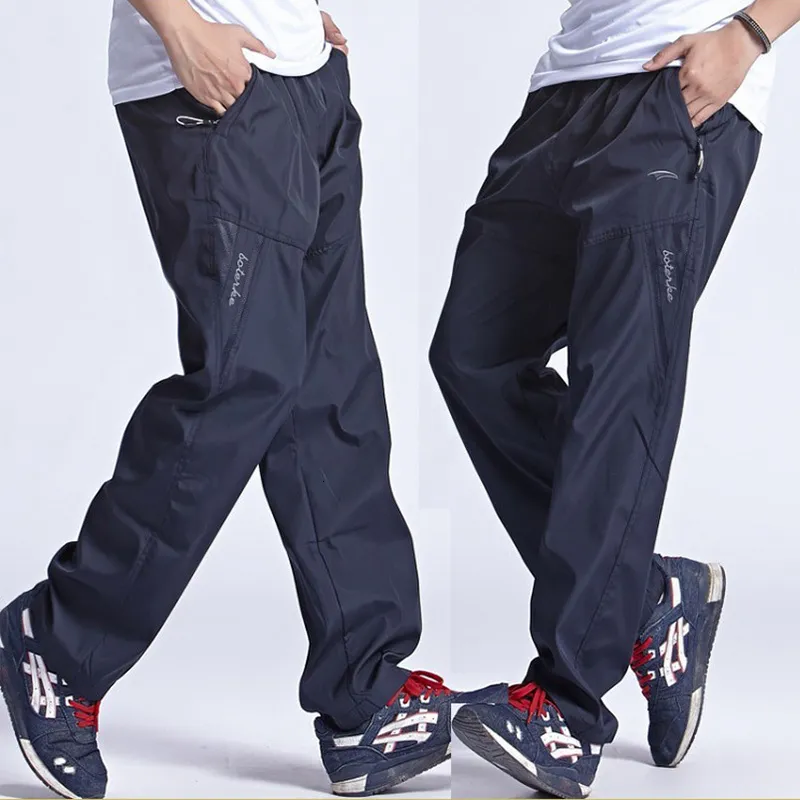 Pantaloni da uomo 2023 Pantaloni da jogging per abbigliamento sportivo Fuori Casual Pantaloni da uomo traspiranti ad asciugatura rapida Pantaloni sportivi Active 6XL 230715