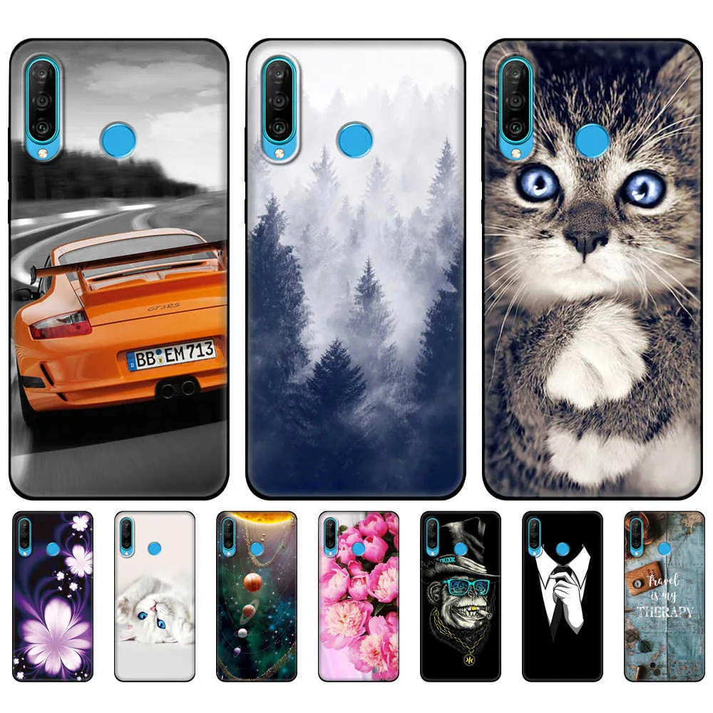 Для чести 20S Case Case Silicon TPU мягкие телефонные покрытия для Huawei 20 S Back Bumper Bumper Etui Coque