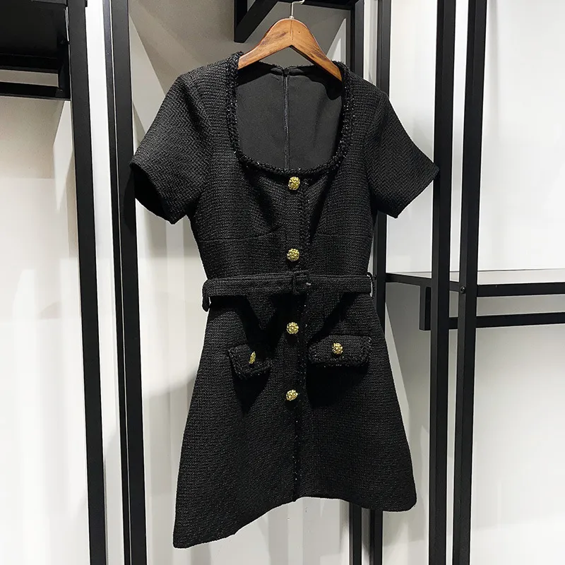 ワンピース SELF-PORTRAIT Woman Dress Black PF25047MB BLACK Self Portrait Dress Dupe, Mesh Mini Skirt Black: Womens