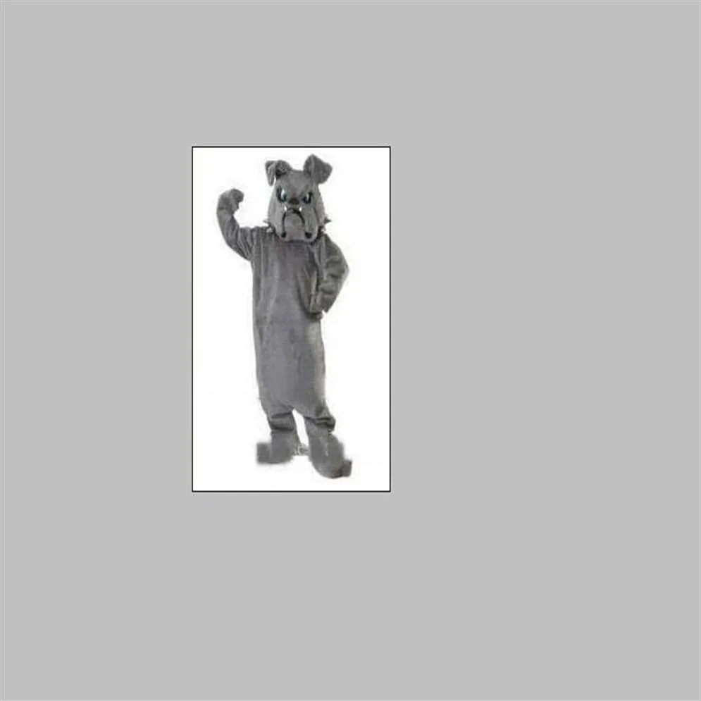 Самый низкий изготовленный на заказ бульдог Spike Mascot для взрослых плюшевые костюмы талисмана мультфильм костюмы для костюмы для вечеринки на Хэллоуин165J