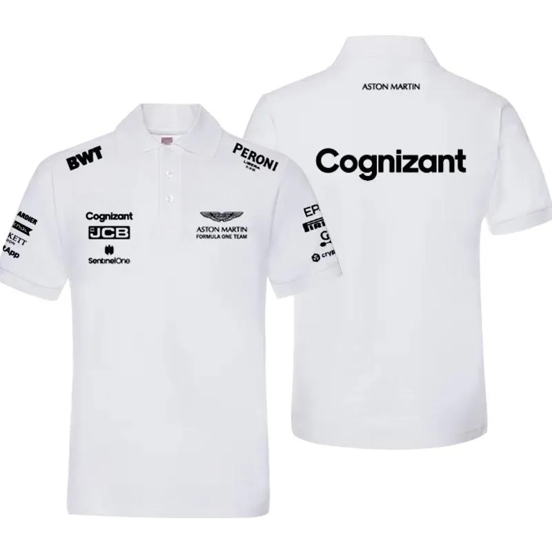 ウエストコートF1ドライバーフォーミュラワンポロインフォーマルスポーツTシャツ屋外旅行服高品質の服2022夏のノベル