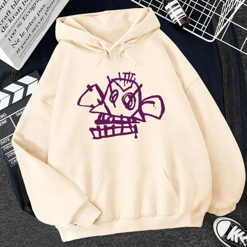 Arcane Jinx Monkey Graffiti Joker Hoodie Harajuku Style Sweatshirt