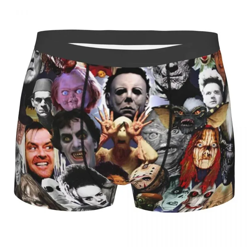 Welcome To Horror Movies Mens Stretchy Halloween Boxer Printed Boxer Briefs  Shorts Soft And Comfortable Underwear For Homme From Boyyt, $11.43