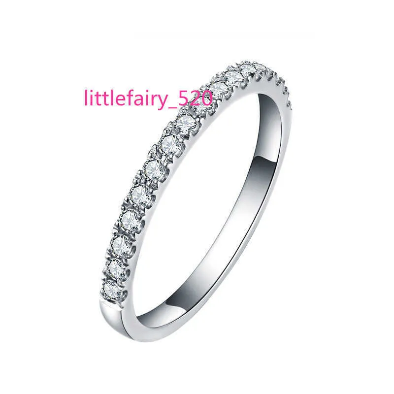 Band Rings 925 sterling silver moissanite diamond ring stylish statement ring