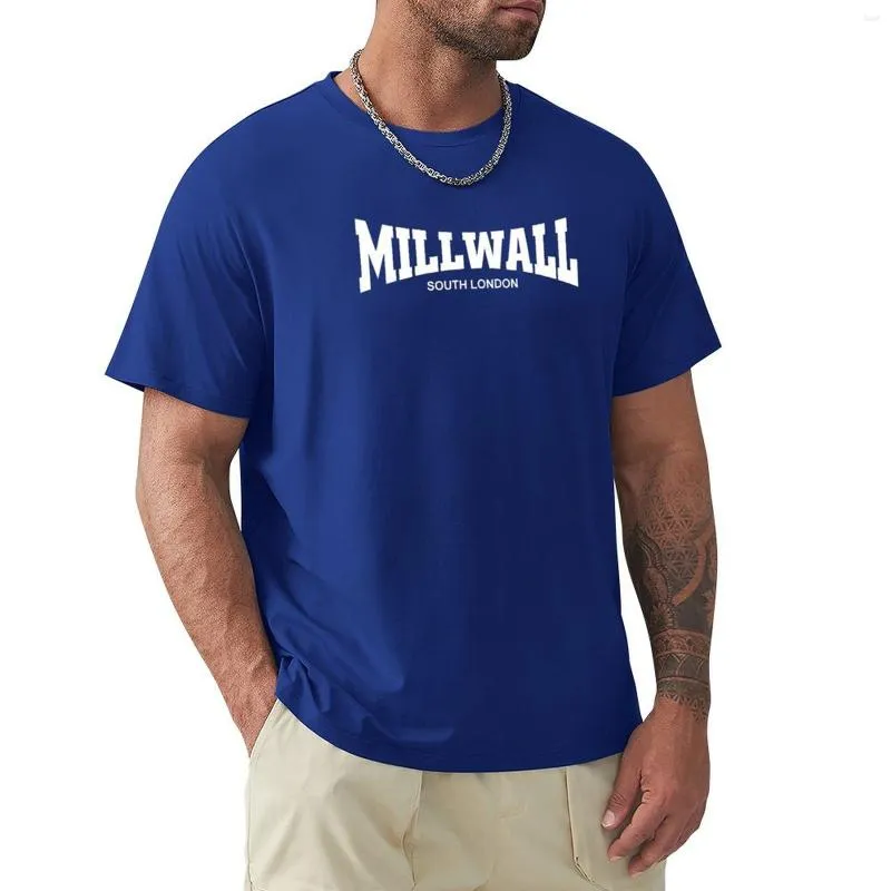 Herrpolos Millwall South London T-shirt anime kläder pojkar t skjortor för män pack