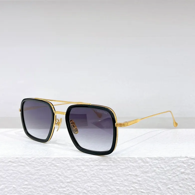 Metallic Retro Square Sunglasses for Stylish Men & Women