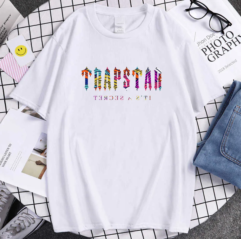 Tee Mannen Vrouwen Ontwerper Zomer Korte Mouw Trapstar T-shirts Herenmode Dunks Laag casual t-shirt Schuimlopers Tops Tee Kleding Hetzelfde model voor internetberoemdheden