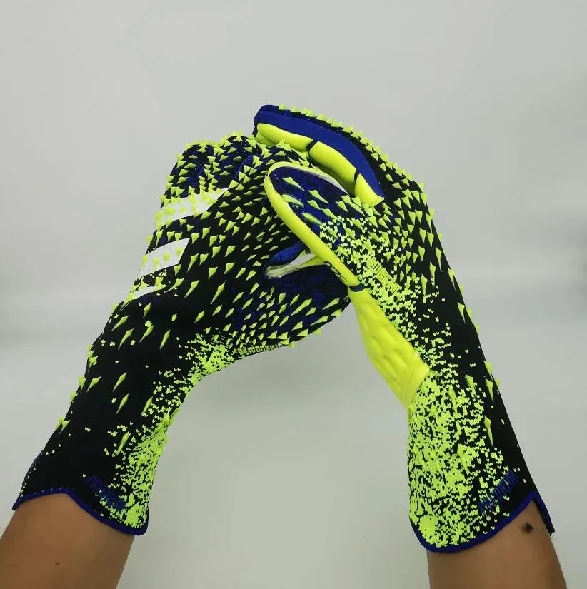Optimized Product Title Professional Thickened Goalkeeper Gloves Green