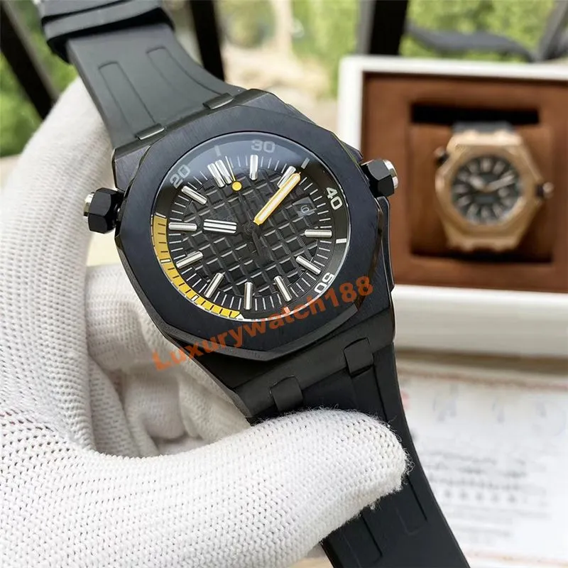 Mens Watch Frosted Case Designer Luxury Automatic Movement Watch 고품질 로즈 골드 크기 42mm904L 스테인레스 스틸 스트랩 방수 Sapphire Orologio. 시계