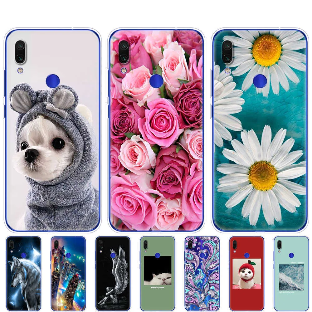 XiaomiMi Mi Play CaseシリコンソフトTPUバックカバーMiplay Pattern Coque Bag on Phone Case Bumper Dog