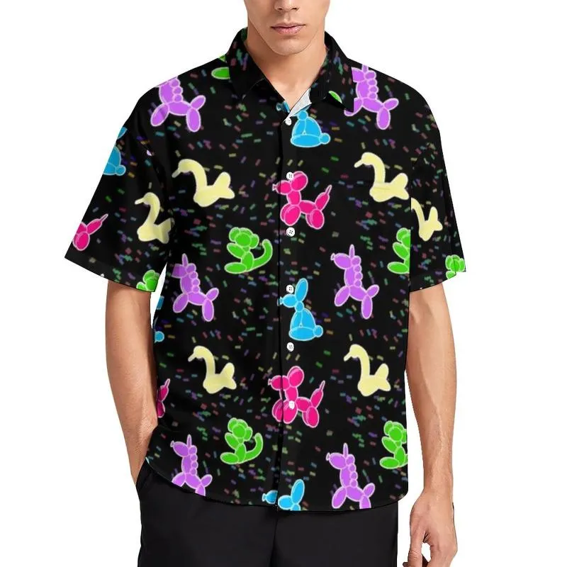 Colorful Animal Print Dj C Casual Shirts Customizable Hawaii Short