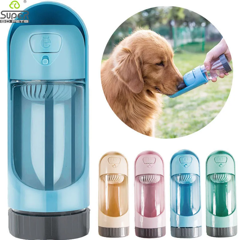 Cat Bowls Feeders 1PC Portable Pet Dog Water Bottle Feeder for Small Large Dogs Product Travel Puppy Drinking Bowl Outdoor Dispenser 230715