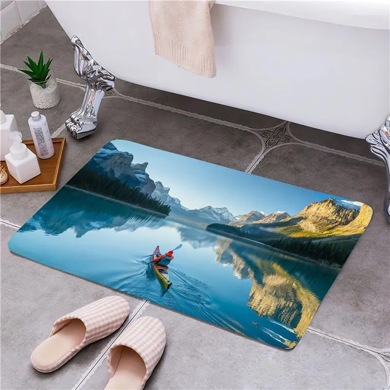 Mattor Seaside Entrance Door Floor Mat Non-Slip Foot Pad Home Welcome Carpet For Hallway Bath Kitchen Doormat