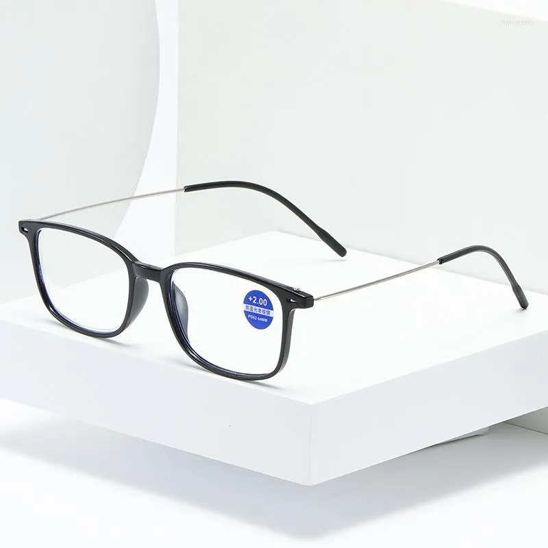 Sonnenbrille Lesebrille Herren Ultraleicht Anti-Blaulicht PrescriptionEyewear Weitsichtiges Auge für Damen 1,0 1,5 2,0 2,5 bis 4,0