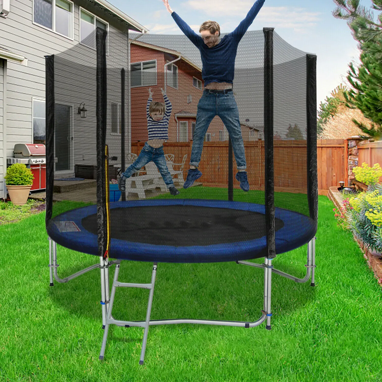 Trampoline Mat Replacement Net And Pad Safe Jumping Bed Enclosure, Anti  Fall Mesh, Available In 6/8/10ft Sizes From Junnuo_jn, $57.75 | DHgate.Com, image size:1500x1500