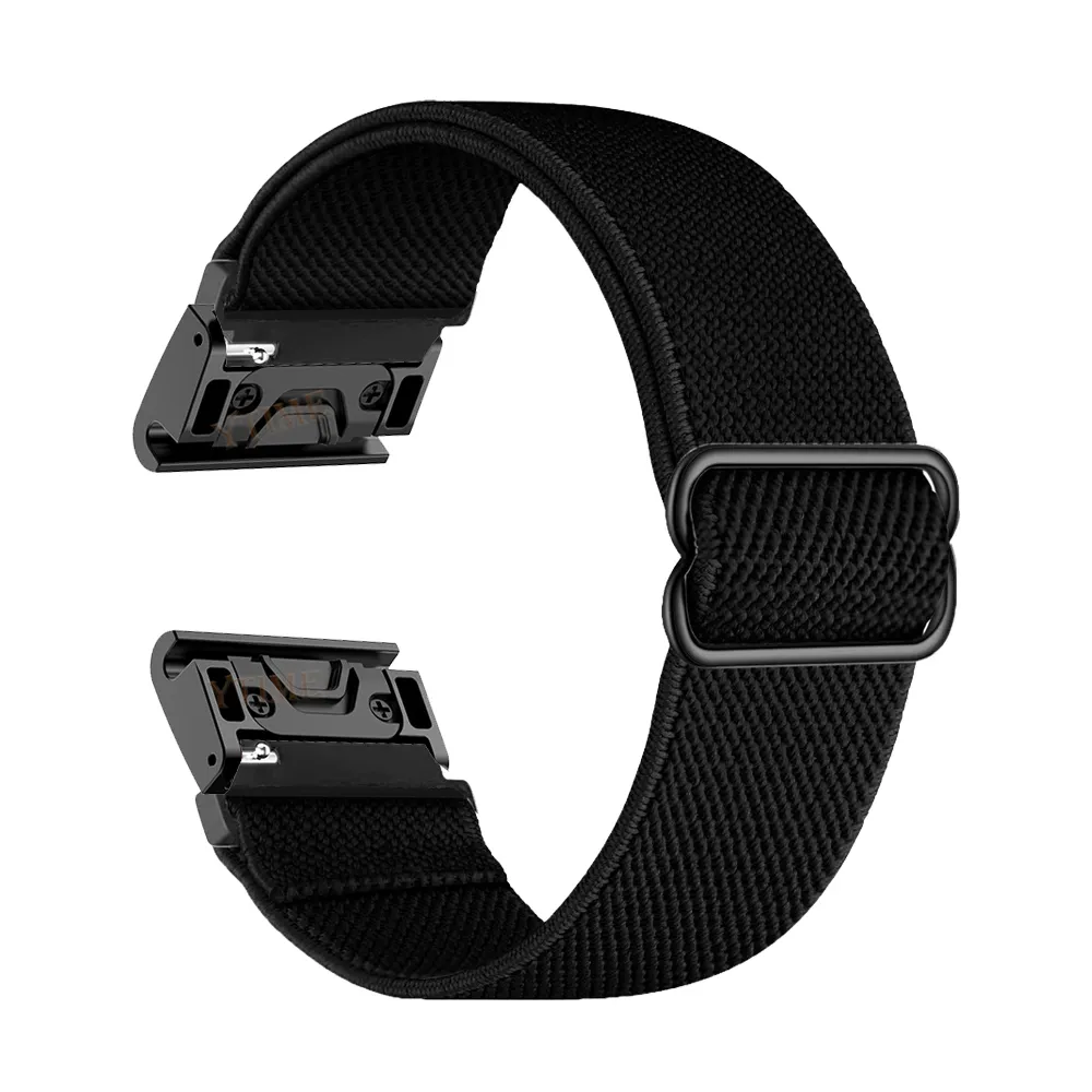 Fenix 6 ? bracelet de montre en Nylon tissé 22mm pour Garmin Instinct/Fenix  5/5 Plus/Quatix 5/Forerunner 935 945