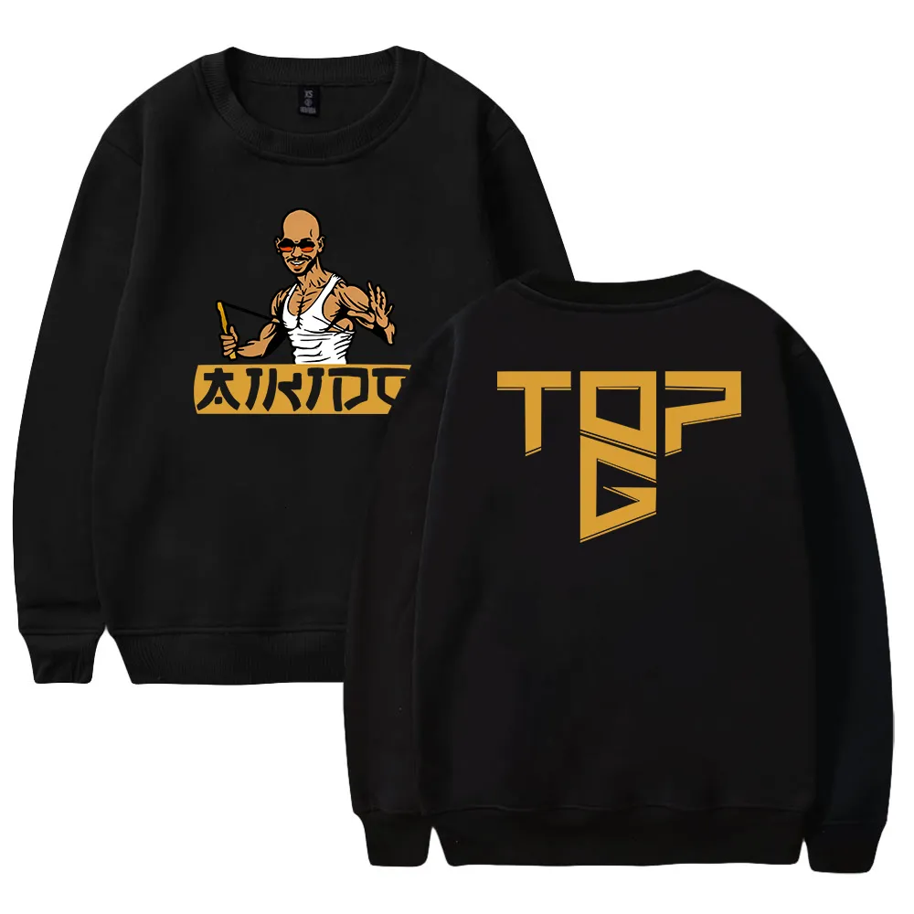 Sweats à capuche pour hommes Sweats Andrew Tate Merch Top G Imprimé Unisexe Crewneck Manches Longues Streetwear Hommes Femmes Sweat 2023 Hip Hop Vintage Vêtements 230715