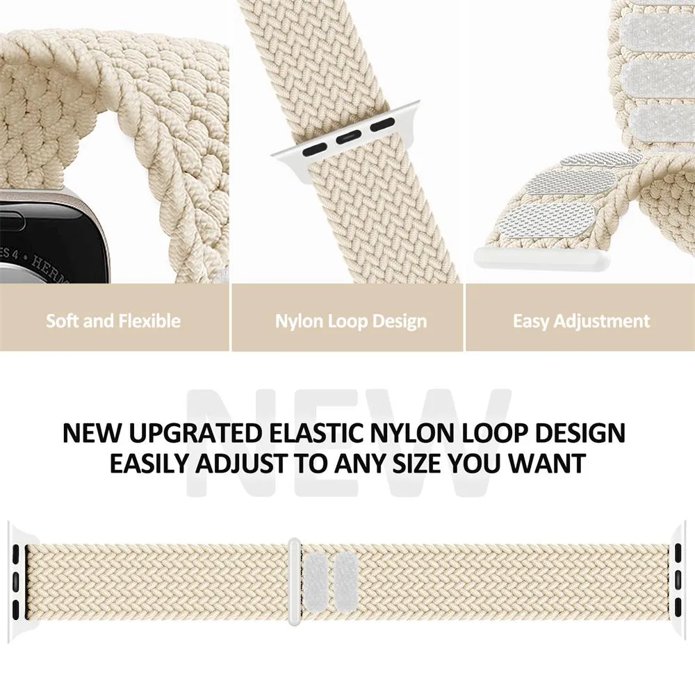 Ultra 49mm Braided Solo Loop Apple Watch Strap In 44mm 42mm Sizes From  Samuecx4, $7.98