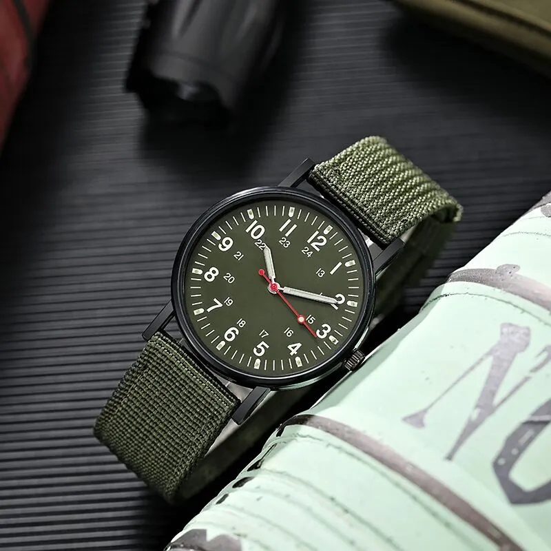 Horloge voor Mannen 2022 Nieuwste Slanke Nylon Lichtgevende Militaire Sport Quartz Horloges Mode Populaire Casual Heren Horloges Reloj