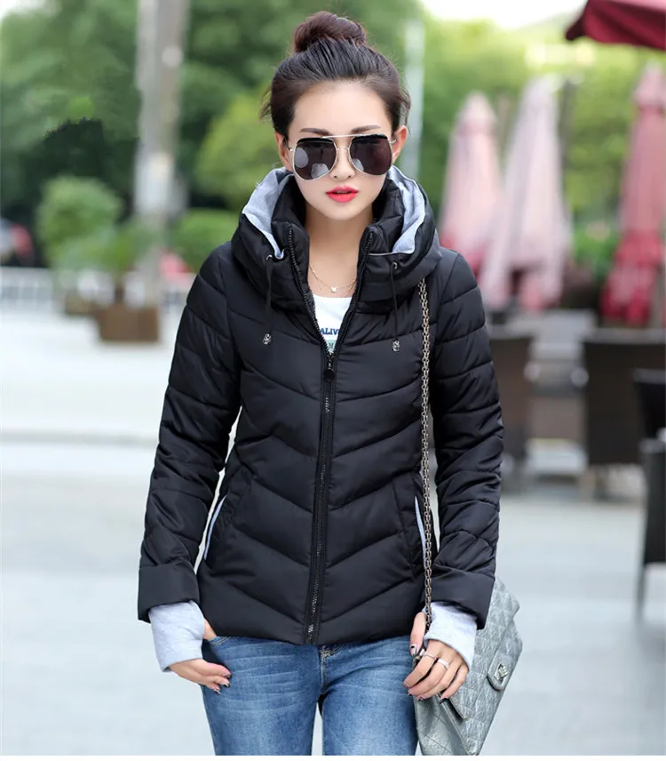 LL Women Yoga Short Down Jacket Outfit Solid Color Puffer Coat Sports Winter Padded Parka ll008