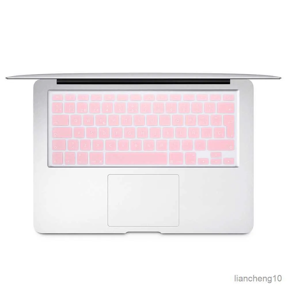 キーボードカバーブック用スペインチリEUキーボードプロテクターカバーAir13 Pro15 Retina A1466 A1502 A1278 A1278 SKIN CORIOMFUL KEYBOARD FILM R230717