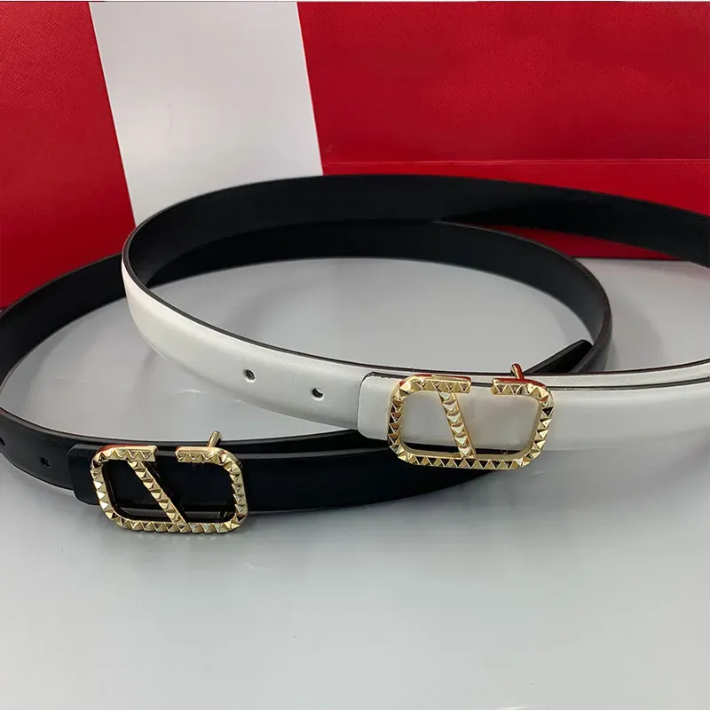 Luxury Designer Belt Classic Gold Letter Belts For Women Designers Vintage Pin Buckle Lady Belts 6colors Width 2.3cm Size 95-115cm