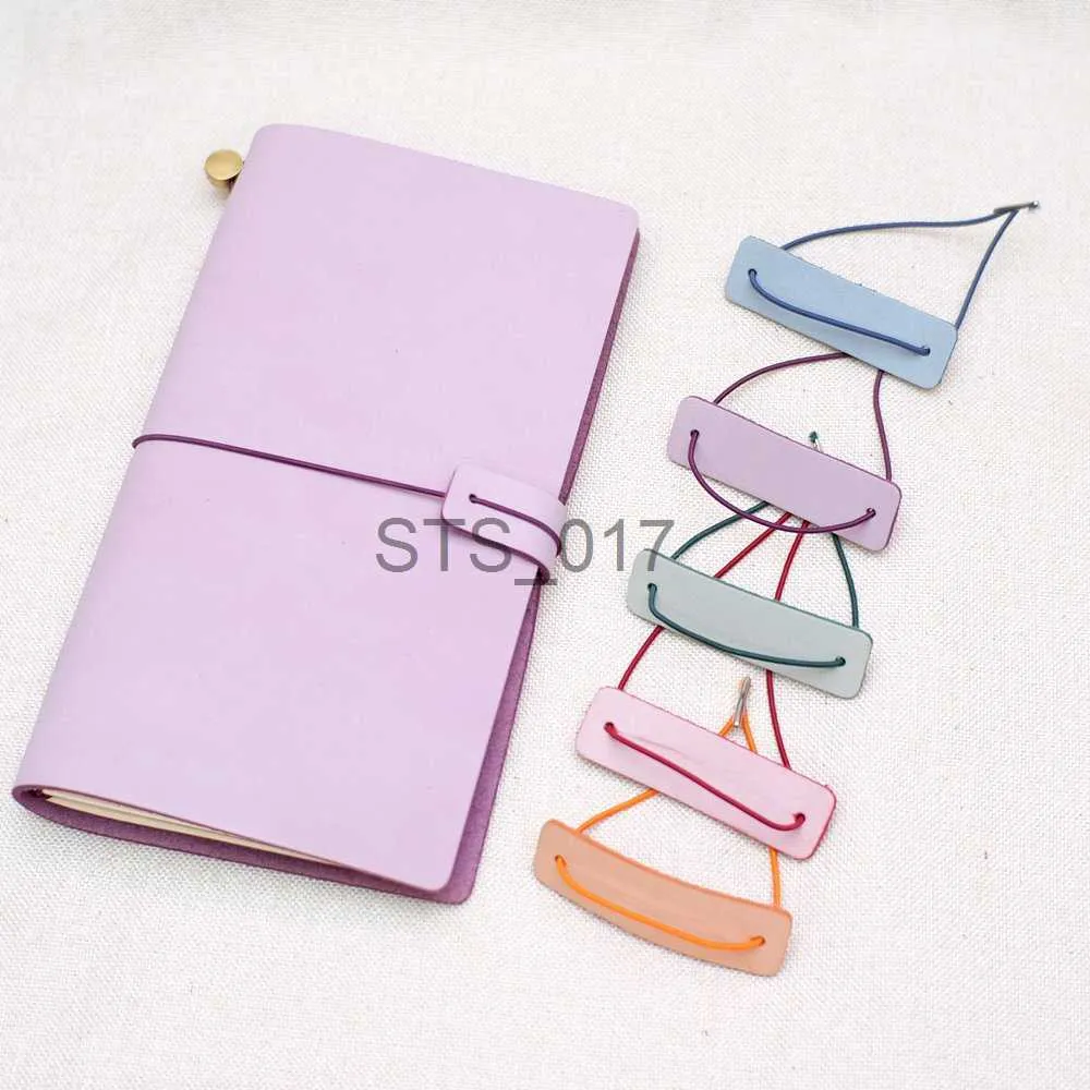 Taccuini Note Notebook in vera pelle Più vicino Pezzo protettivo in pelle con elastico di riparazione per accessori per diario di viaggio fatti a mano x0715