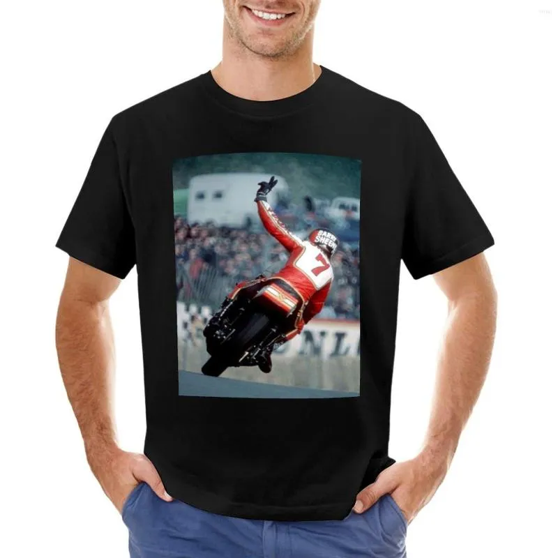 Men's Polos Barry Sheene T-Shirt Quick-drying Summer Tops Graphic T Shirts Clothing