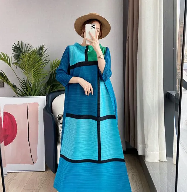 Pleated Dress Luxury 2025 New ISSEY Fashion Pleated... From Suohuo1223,  $47.76 | DHgate.Com